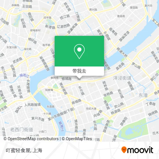 吖蜜轻食屋地图