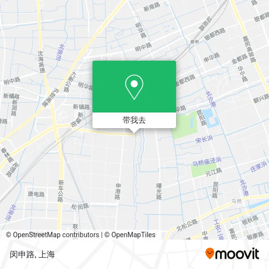 闵申路地图