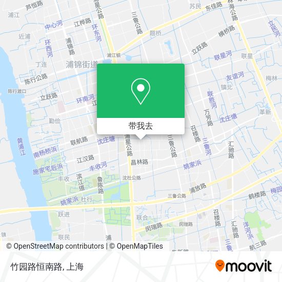 竹园路恒南路地图
