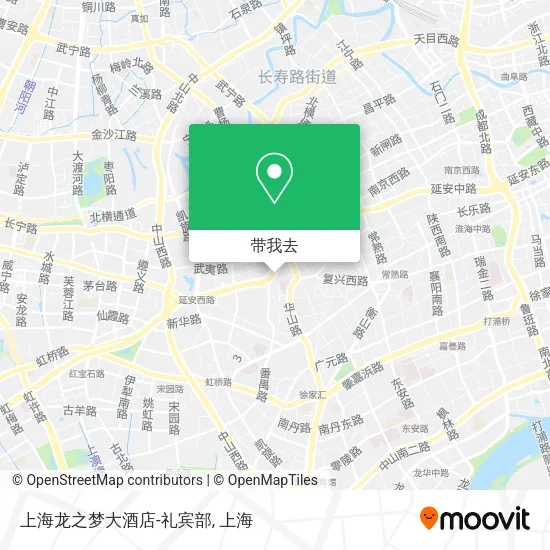 上海龙之梦大酒店-礼宾部地图