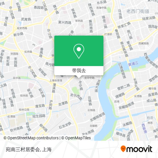 宛南三村居委会地图