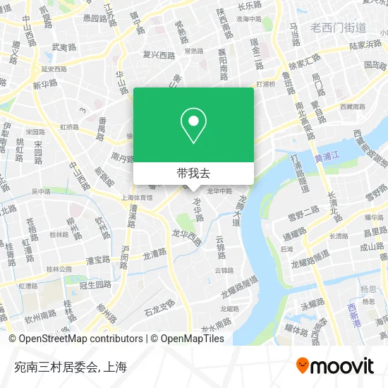 宛南三村居委会地图