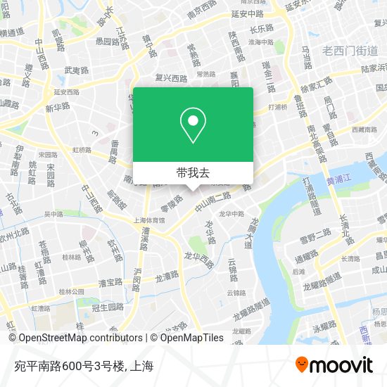 宛平南路600号3号楼地图