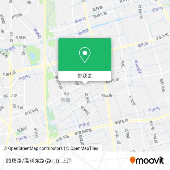 顾唐路/高科东路(路口)地图