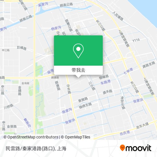 民雷路/秦家港路(路口)地图