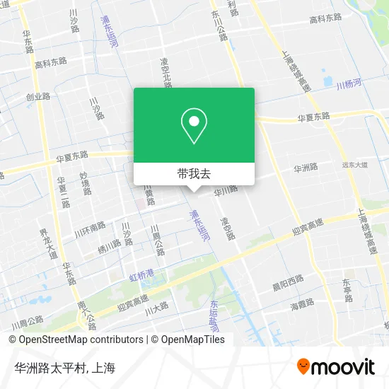 华洲路太平村地图