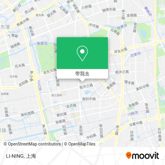 LI-NING地图
