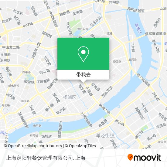 上海定阳轩餐饮管理有限公司地图