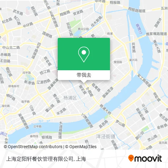 上海定阳轩餐饮管理有限公司地图