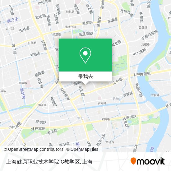 上海健康职业技术学院-C教学区地图