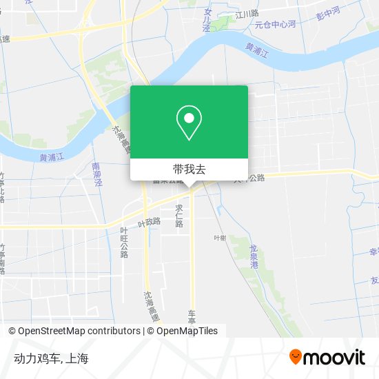 动力鸡车地图