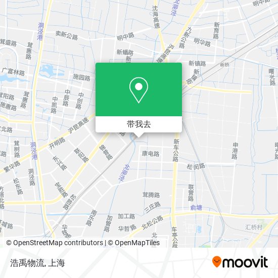浩禹物流地图