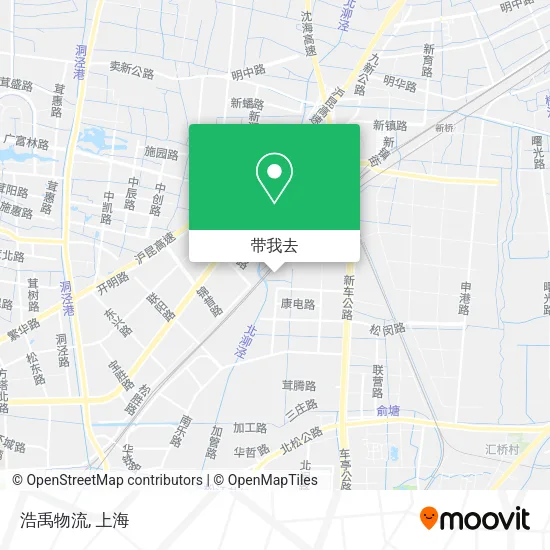 浩禹物流地图