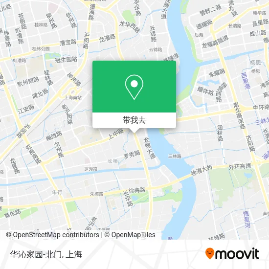 华沁家园-北门地图