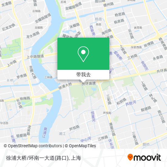 徐浦大桥/环南一大道(路口)地图