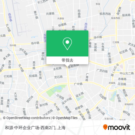 和源·中环企业广场-西南2门地图
