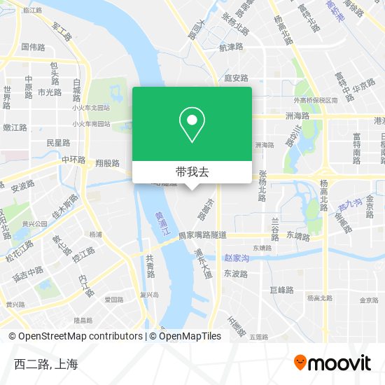 西二路地图