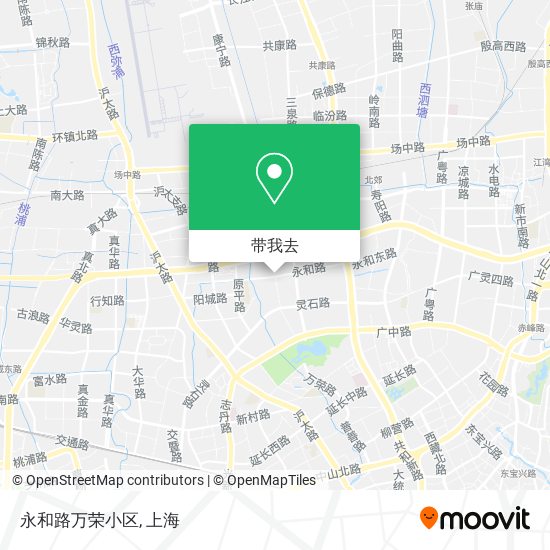 永和路万荣小区地图