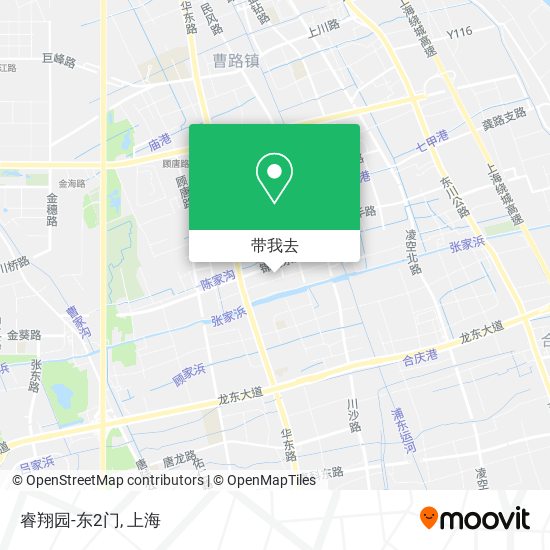 睿翔园-东2门地图