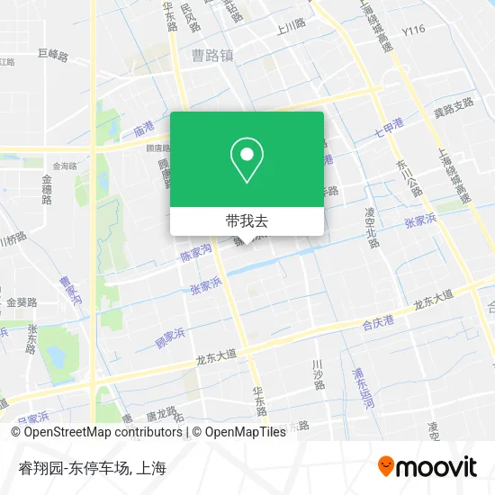 睿翔园-东停车场地图