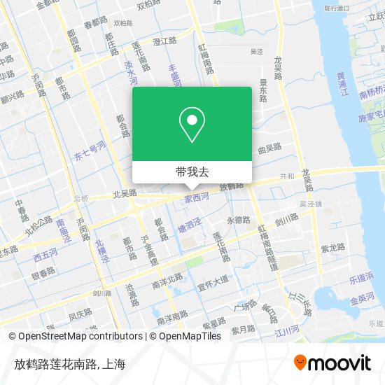 放鹤路莲花南路地图
