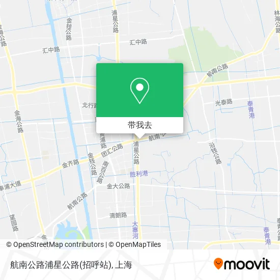 航南公路浦星公路(招呼站)地图