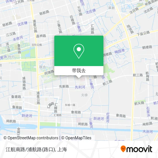江航南路/浦航路(路口)地图