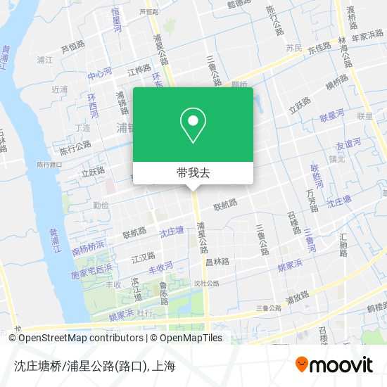 沈庄塘桥/浦星公路(路口)地图