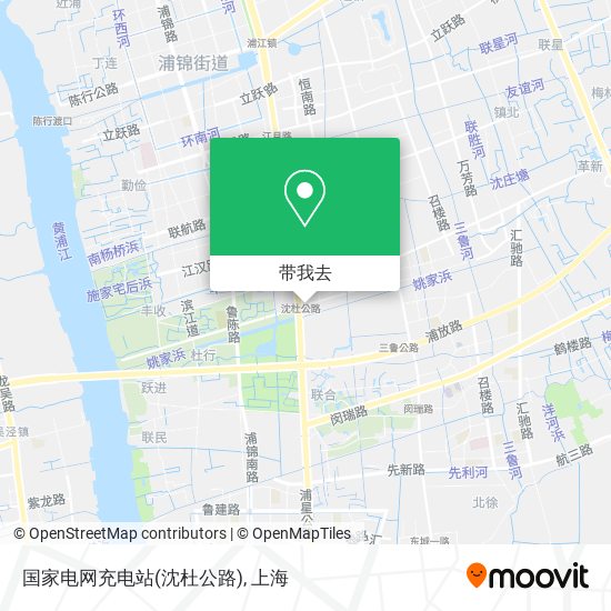 国家电网充电站(沈杜公路)地图