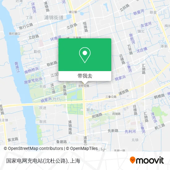 国家电网充电站(沈杜公路)地图
