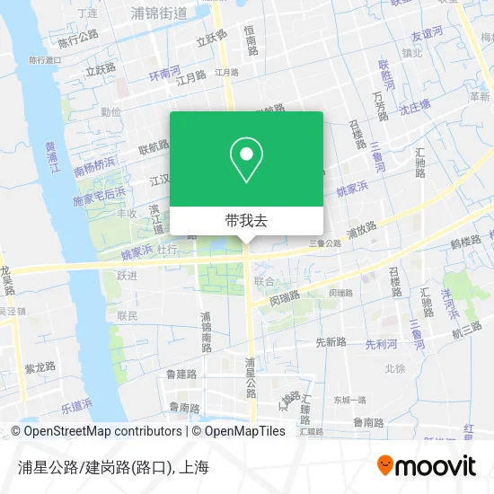 浦星公路/建岗路(路口)地图