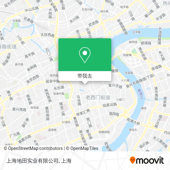 上海地田实业有限公司地图