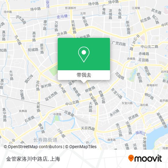 金管家洛川中路店地图