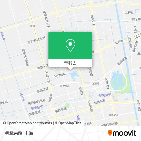香樟南路地图