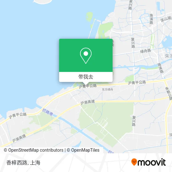 香樟西路地图