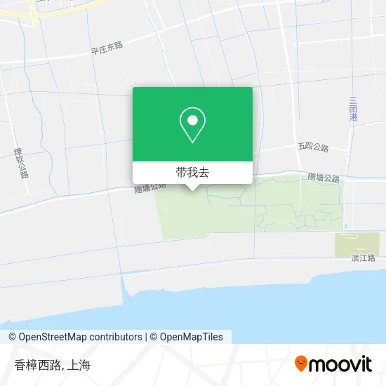 香樟西路地图