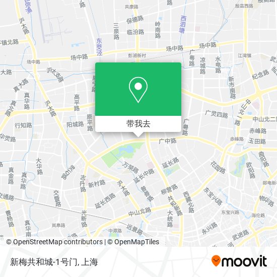 新梅共和城-1号门地图