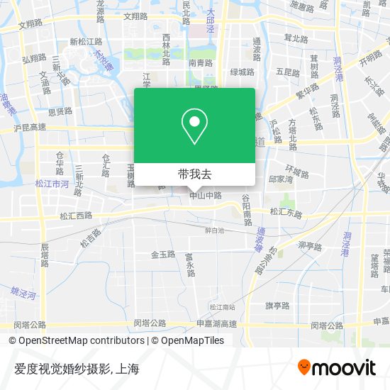 爱度视觉婚纱摄影地图