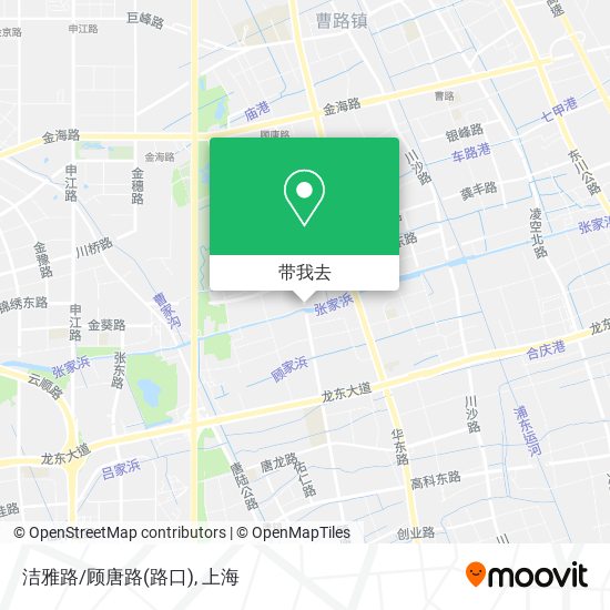 洁雅路/顾唐路(路口)地图