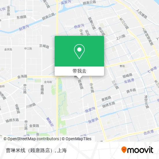 曹琳米线（顾唐路店）地图