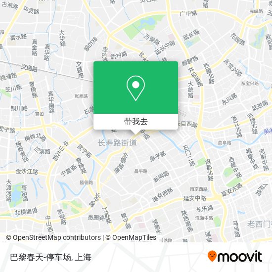 巴黎春天-停车场地图