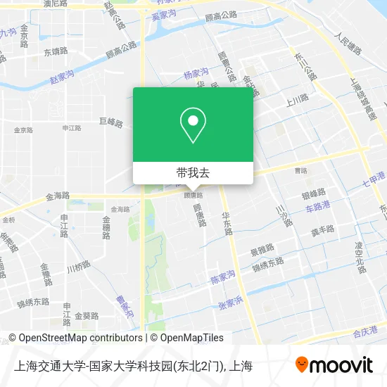 上海交通大学-国家大学科技园(东北2门)地图