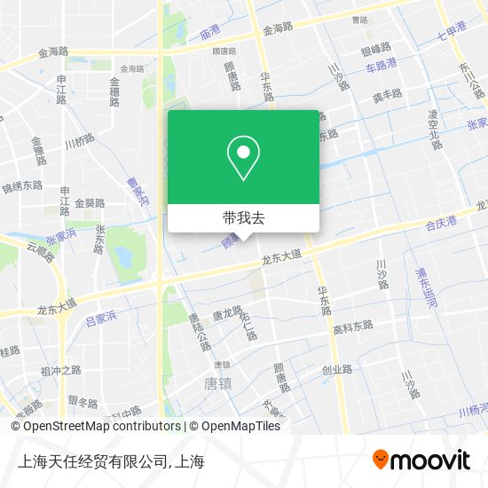 上海天任经贸有限公司地图