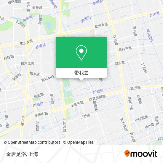 金唐足浴地图