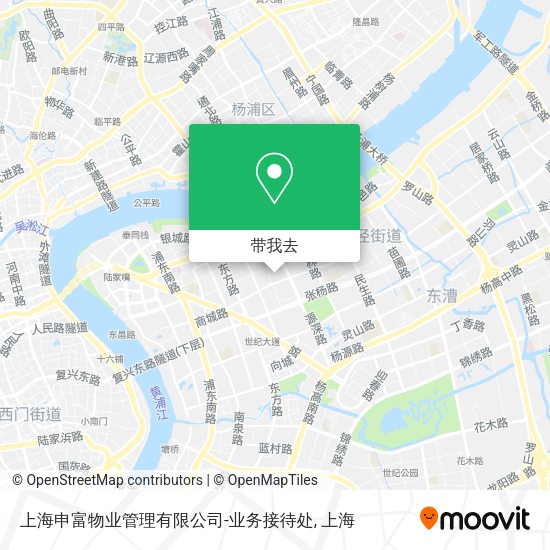 上海申富物业管理有限公司-业务接待处地图