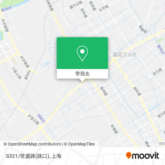 S321/世盛路(路口)地图
