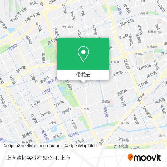 上海浩彬实业有限公司地图