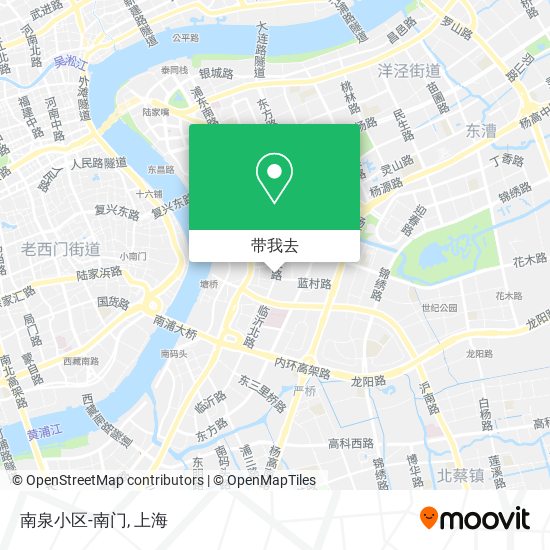 南泉小区-南门地图