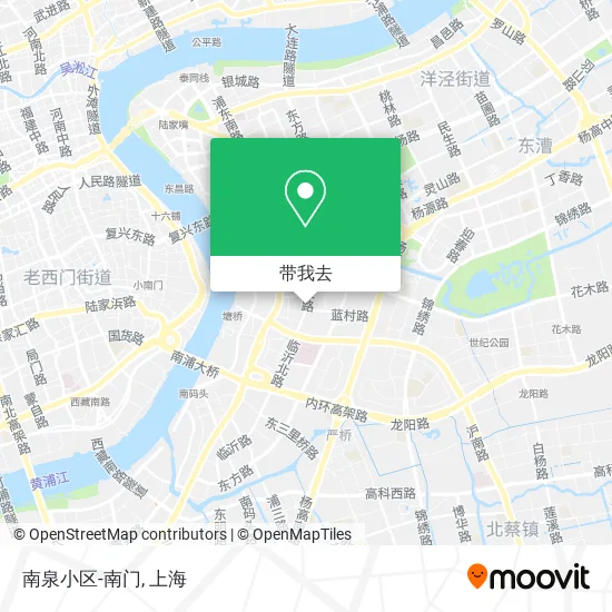 南泉小区-南门地图