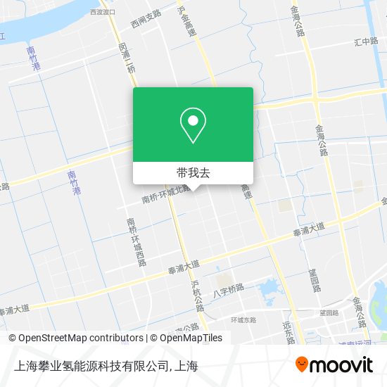 上海攀业氢能源科技有限公司地图